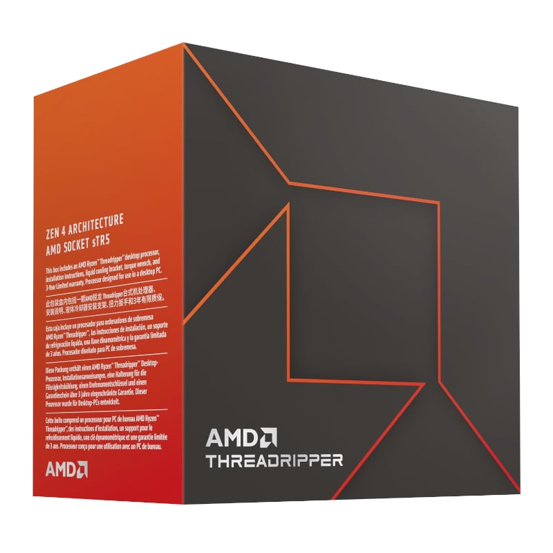 AMD RYZEN Threadripper 7970X 4.0Ghz 32-Core CPU AMD