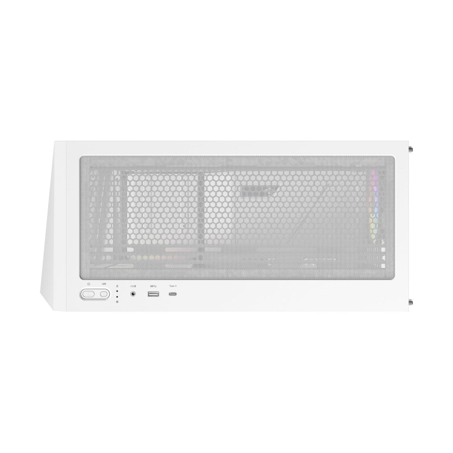 Antec C3 ARGB ATX | Micro-ATX | ITX ARGB Mid-Tower Gaming Chassis – White Antec