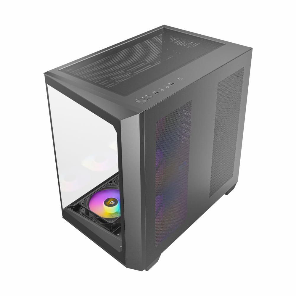 Antec C5 ARGB ATX DUAL Mid Tower Gaming Chassis – Black Antec