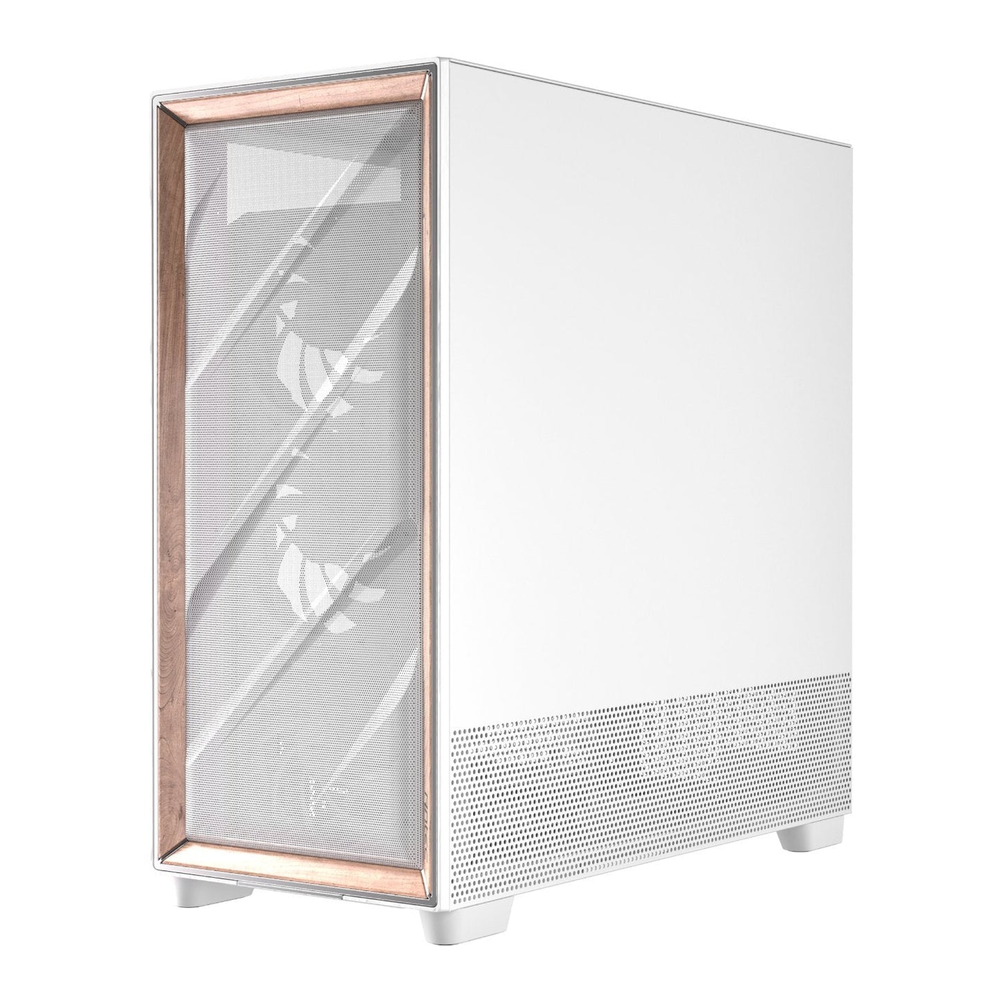 Antec FLUX PRO E-ATX Full Tower Gaming Chassis – White Antec