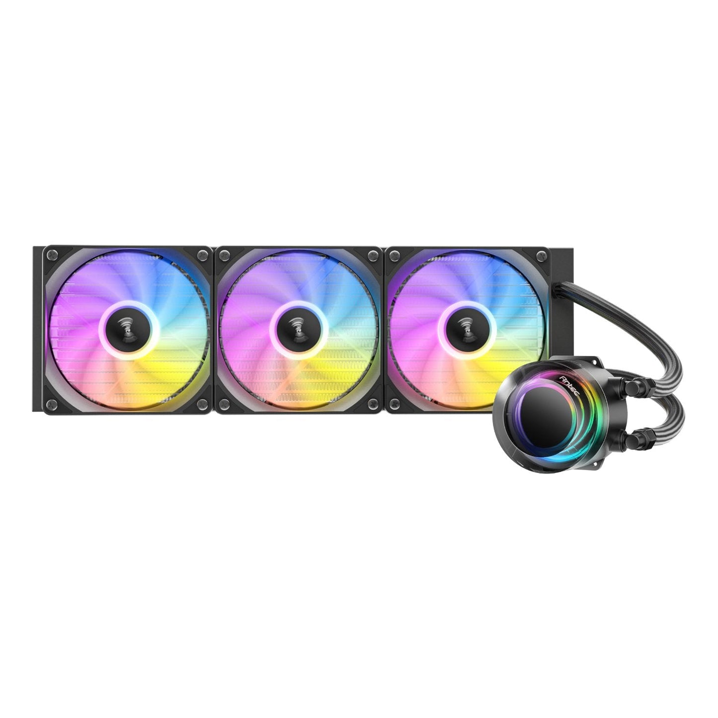 Antec VORTEX LUM 360 ARGB AIO CPU Liquid Cooler – Black Antec