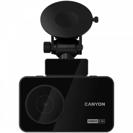 CANYON car recorder DVR25GPS WQHD 2.5K 1440p Wi-Fi GPS Black CANYON
