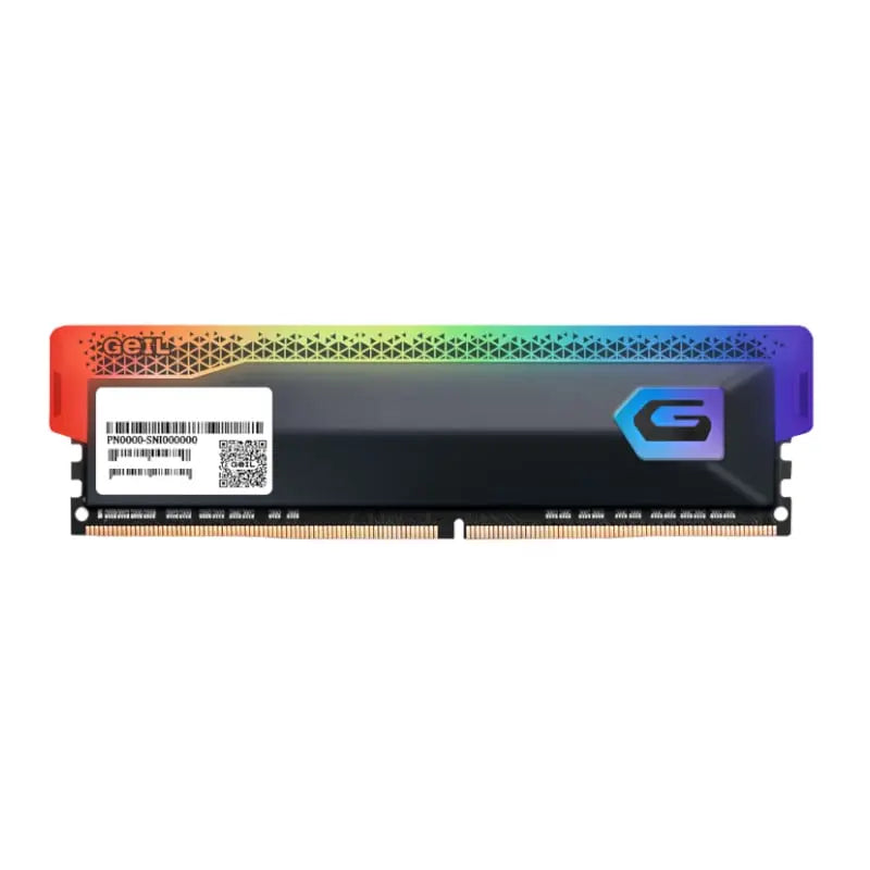 Geil Orion RGB 16GB KIT(2X8GB) 3600MHz DDR4 Desktop Gaming Memory – Grey GeIL
