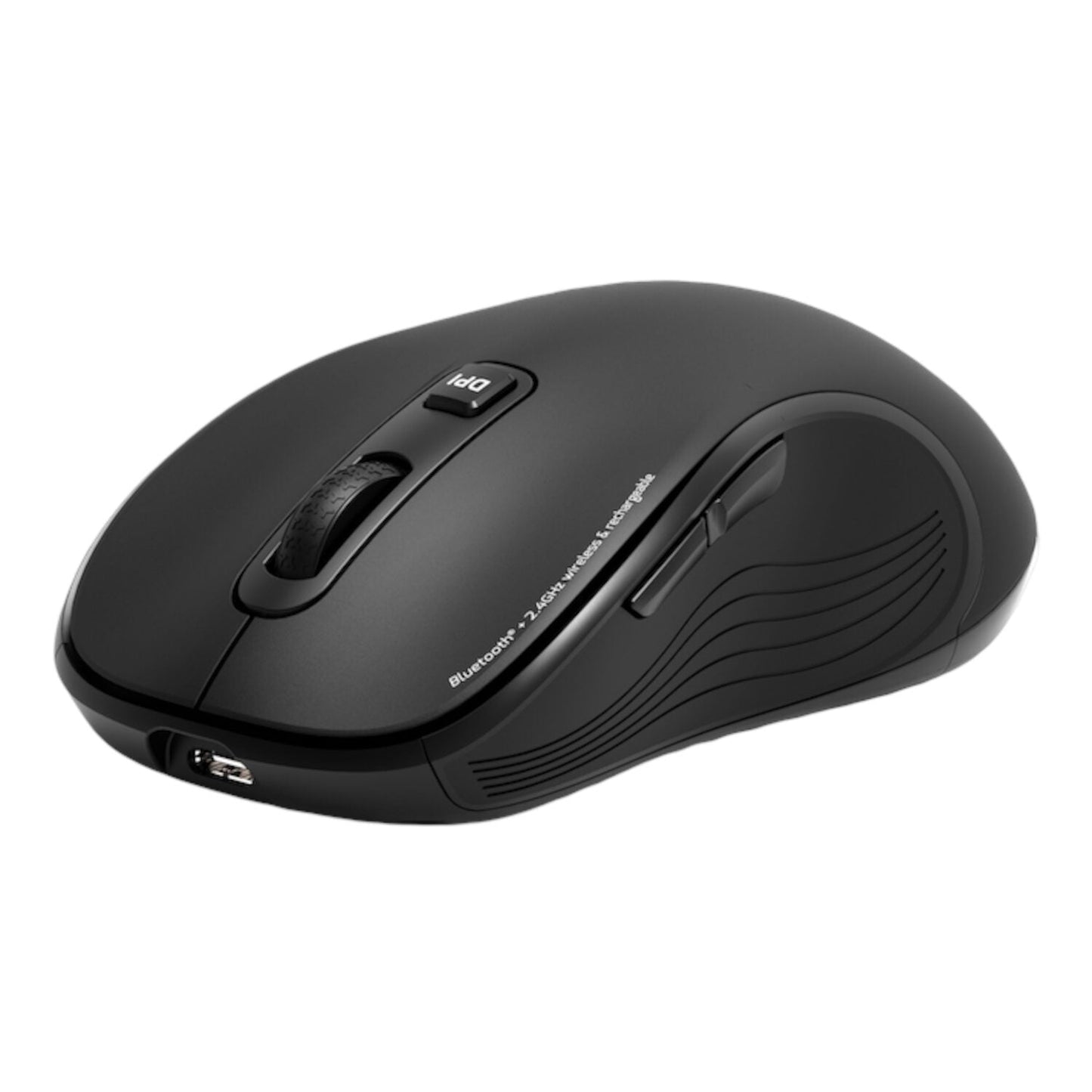 Port Connect Essential Bluetooth Wireless Rechargeable Mouse Port