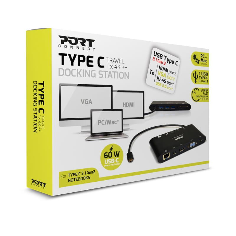 Port Type-C 11 Port Dock Port