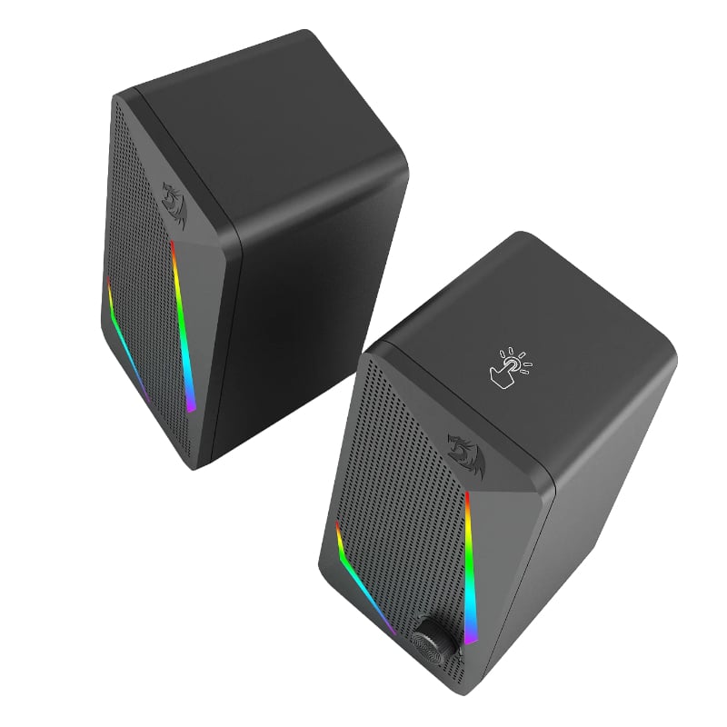 REDRAGON 2.0 Satellite Speakers WALTZ – Black Redragon