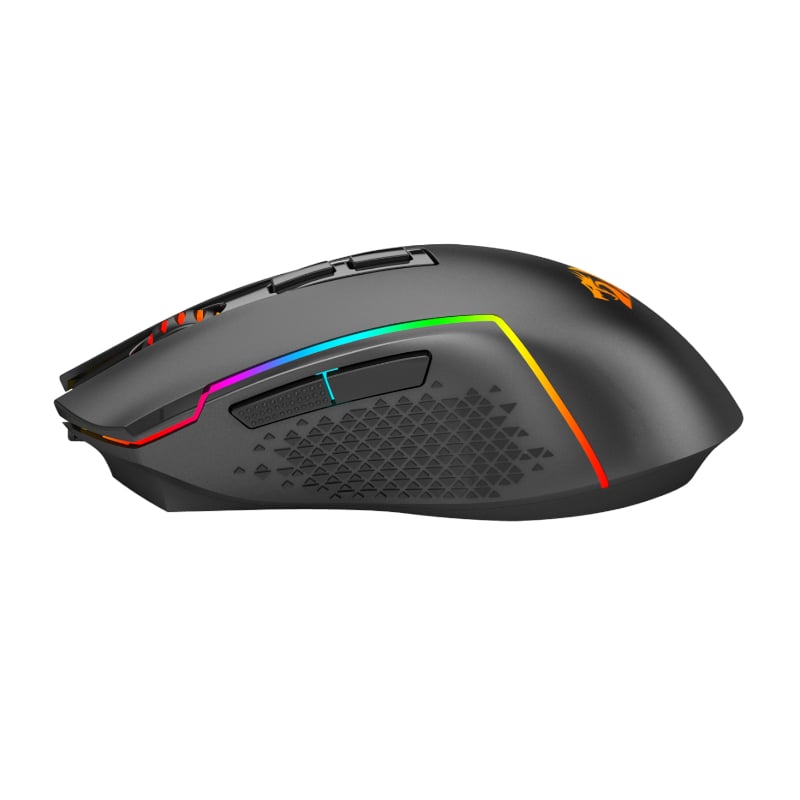 REDRAGON Trident Pro 8000DPI RGB Gaming Mouse – Black Redragon