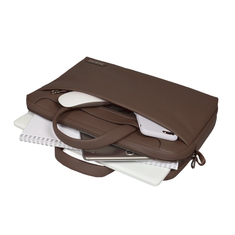 Port Design Zurich 14/15.6″ Toploading Case Brown Port