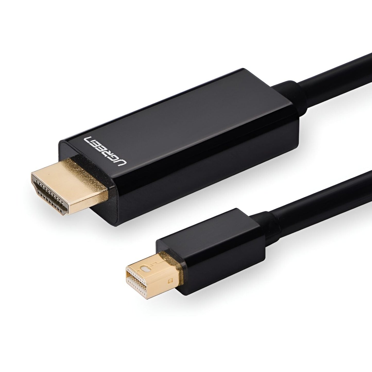 UGREEN Mini DisplayPort Male to 4K@30Hz HDMI Cable 1.5m – Black Ugreen