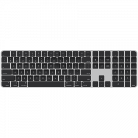 Magic Keyboard with Touch ID and Numeric Keypad for Mac models with Apple silicon - Black Keys - International English