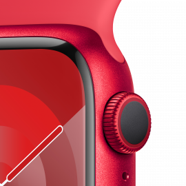 Apple Watch Series 9 GPS 41mm (PRODUCT)RED Aluminium Case with (PRODUCT)RED Sport Band