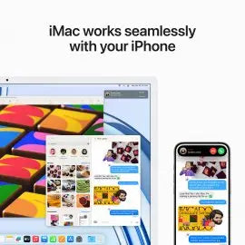24-inch iMac with Retina 4.5K display: Apple M3 chip with 8‑core CPU and 10‑core GPU, 256GB SSD Apple
