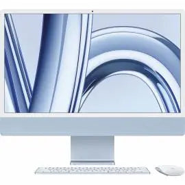 24-inch iMac with Retina 4.5K display: Apple M3 chip with 8‑core CPU and 10‑core GPU, 256GB SSD Apple