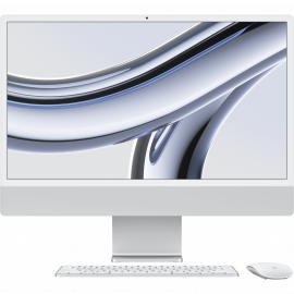 24-inch iMac with Retina 4.5K display: Apple M3 chip with 8‑core CPU and 8‑core GPU, 256GB SSD