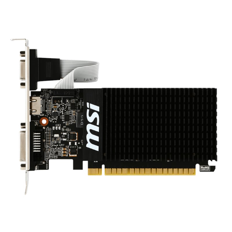 MSI Nvidia GeForce GT 710 2GD3H 2GB 64-BIT Graphics Card MSI