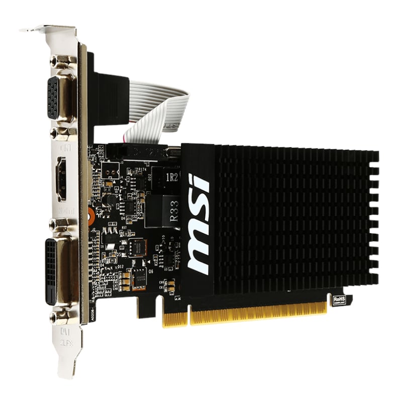 MSI Nvidia GeForce GT 710 2GD3H 2GB 64-BIT Graphics Card MSI