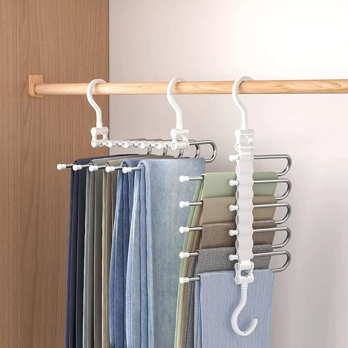 5 Layered Multi Functional Pants Hanger Y.M Techprops