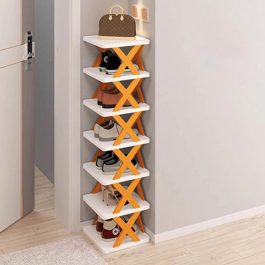 6 Tier Shoe Stackable Storage Rack Organizer Y.M Techprops