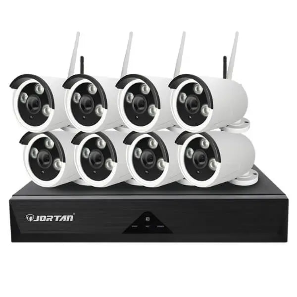 8 Channel 8 Way Wireless CCTV Camera Surveillance Kit Y.M Techprops