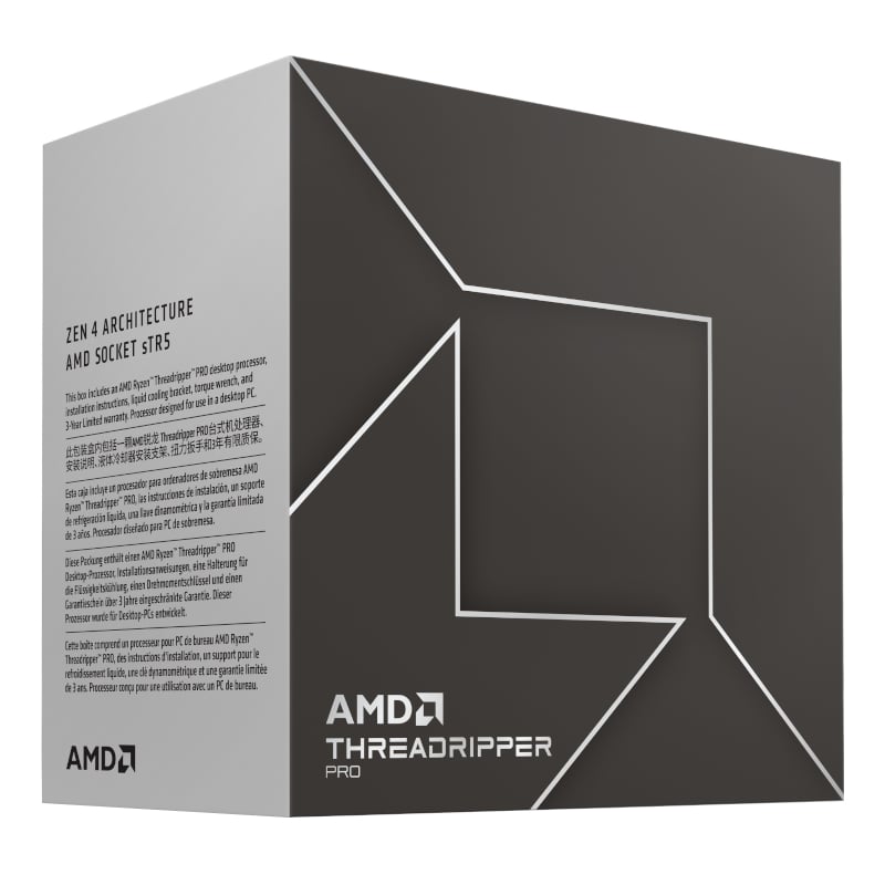 AMD RYZEN Threadripper Pro 7965WX 3.8Ghz 24-Core CPU AMD