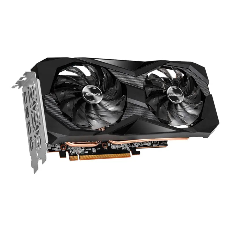 ASRock Radeon RX7600 Challenger 8G OC GDDR6 128-BIT Graphics Card ASRock