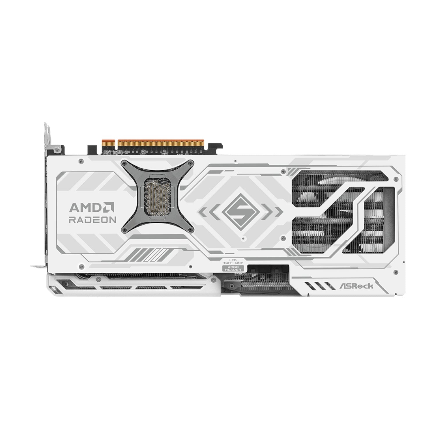 ASRock AMD Radeon RX 9070 XT Steel Legend 16GB Graphics Card ASRock
