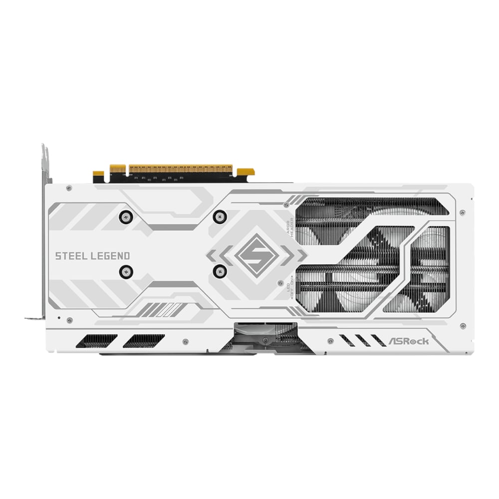 ASRock Intel Arc B580 Steel Legend OC 12GB GDDR6 192-BIT Graphics Card ASRock