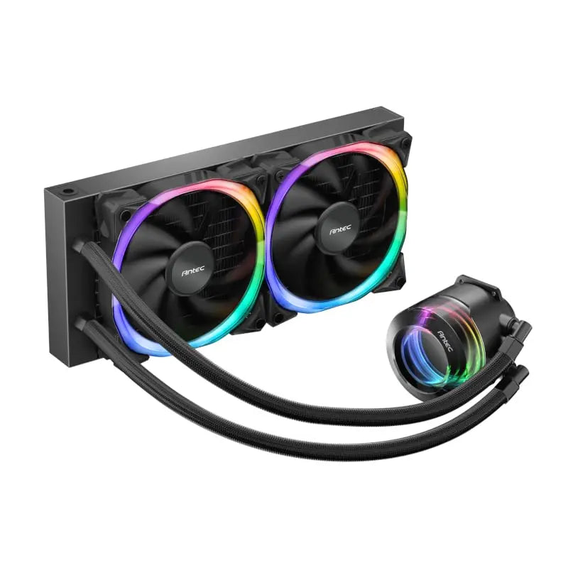 Antec Vortex 240 ARGB CPU Liquid Cooler Black Y.M Techprops