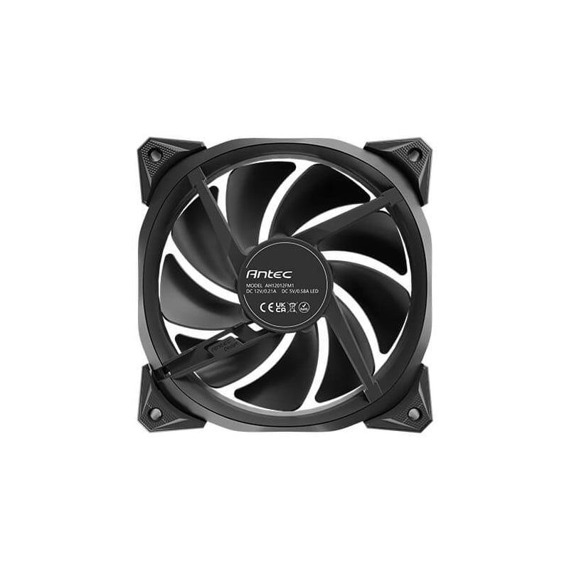 Antec FUSION 120mm ARGB Case Fan Black Antec