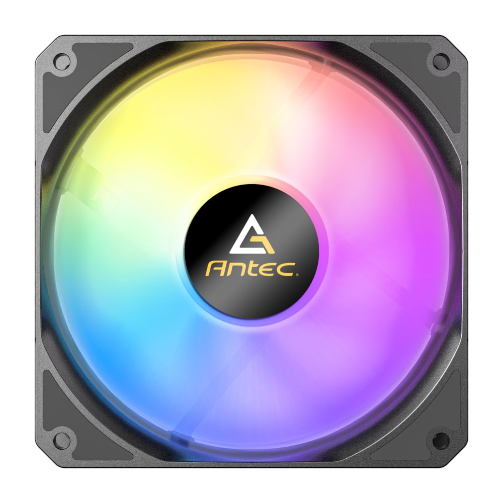 Antec P12 PWM 120mm ARGB Reverse Case Fan – Black Antec