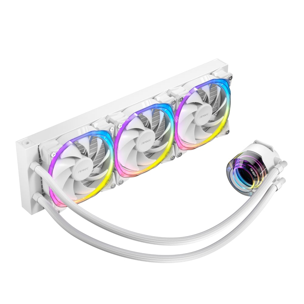 Antec VORTEX 360mm ARGB Liquid CPU Cooler – White Antec