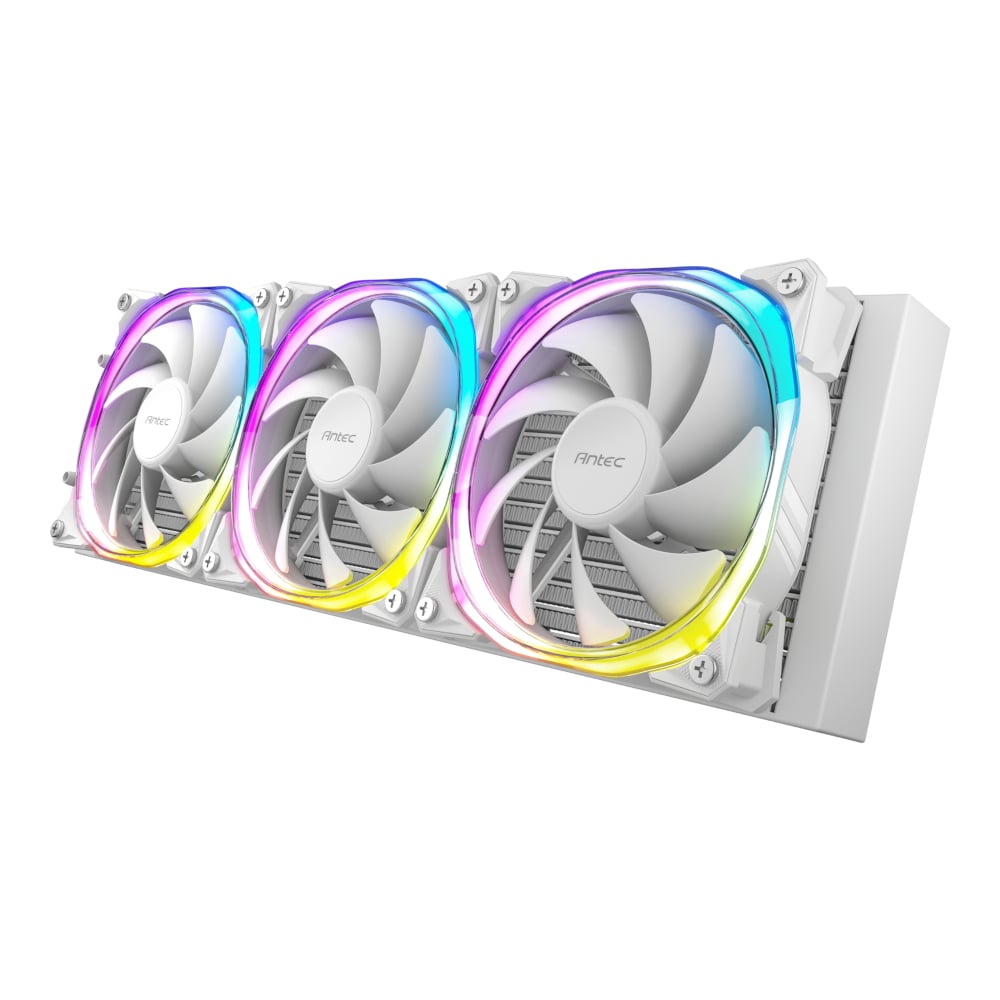 Antec VORTEX 360mm ARGB Liquid CPU Cooler – White Antec
