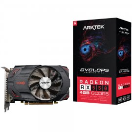 Arktek AMD Radeon RX550 4GB GDDR5 128-bit HDMI / DVI / DP Graphics Card ARKTEK