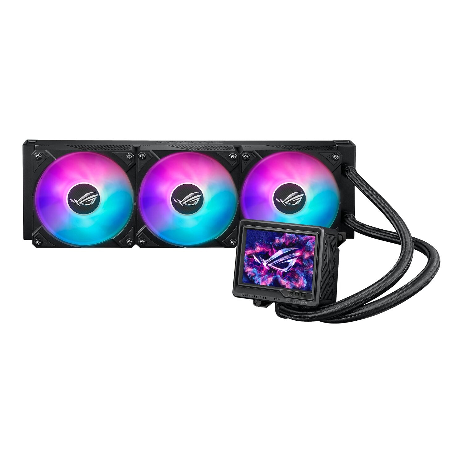 Asus ROG Ryujin III ARGB AIO Liquid Cooler – 3.5″ LCD Display ASUS