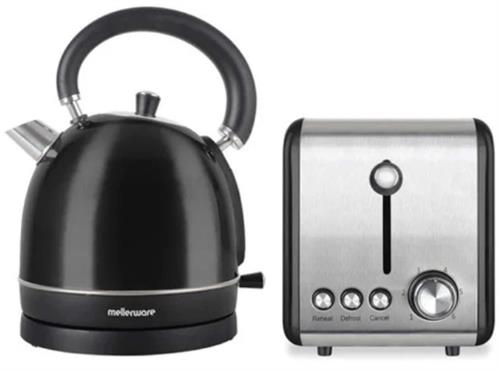 Melllerware Cordless Kettle and Toaster Mellerware