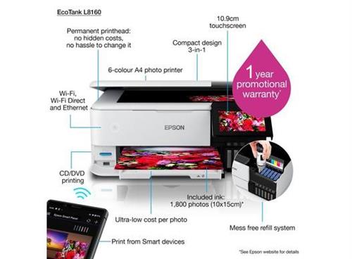 Epson L8160 Ecotank Multifunction All-In-One