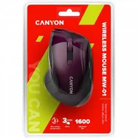 CANYON mouse MW-01 BlueLED Wireless Purple CANYON