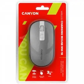 CANYON mouse MW-18 Wireless Charge Dark Grey CANYON