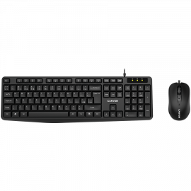 CANYON SET-1 EN Keyboard+Mouse Wired Black CANYON