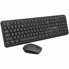 CANYON SET-W20 UK/US Keyboard+Mouse Velvet Wireless Black CANYON