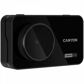 CANYON car recorder DVR25GPS WQHD 2.5K 1440p Wi-Fi GPS Black CANYON