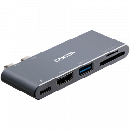 CANYON hub DS-5 5in1 Thunderbolt 3 4k Space Grey CANYON
