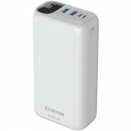 CANYON power bank PB-301 LED 30000 mAh PD 20W QC 3.0 White CANYON