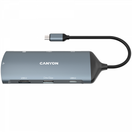 CANYON hub DS-15 8in1 4k USB-C Dark Grey CANYON