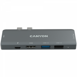 CANYON hub DS-5 7in1 Thunderbolt 3 Space Grey CANYON