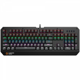 CANYON keyboard Hazard GK-6 RGB US Wired Black CANYON