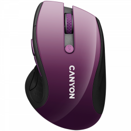 CANYON mouse MW-01 BlueLED Wireless Purple