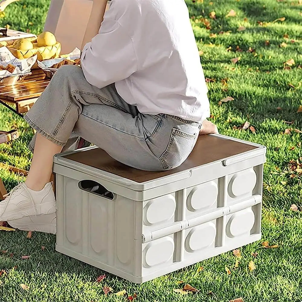 Collapsible Picnic Basket with Handle Y.M Techprops