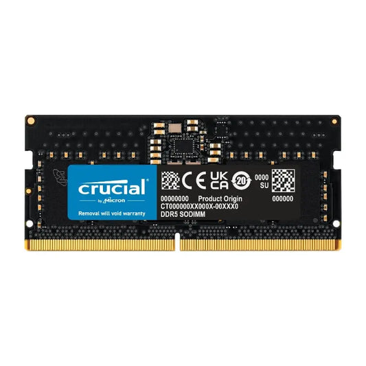 Crucial 16GB 4800MHz DDR5 SODIMM Notebook Memory Crucial