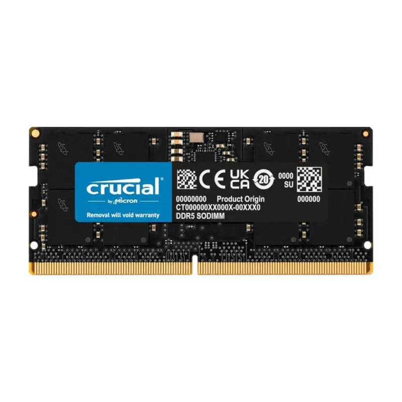 Crucial 16GB 5600MHz DDR5 SODIMM Notebook Memory Crucial